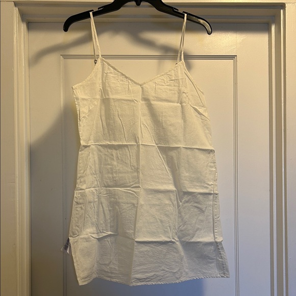 J. Crew Women’s Bright Multicolor Floral Cotton Dress w/ Slip - Size 8P, NWT - Picture 9 of 16